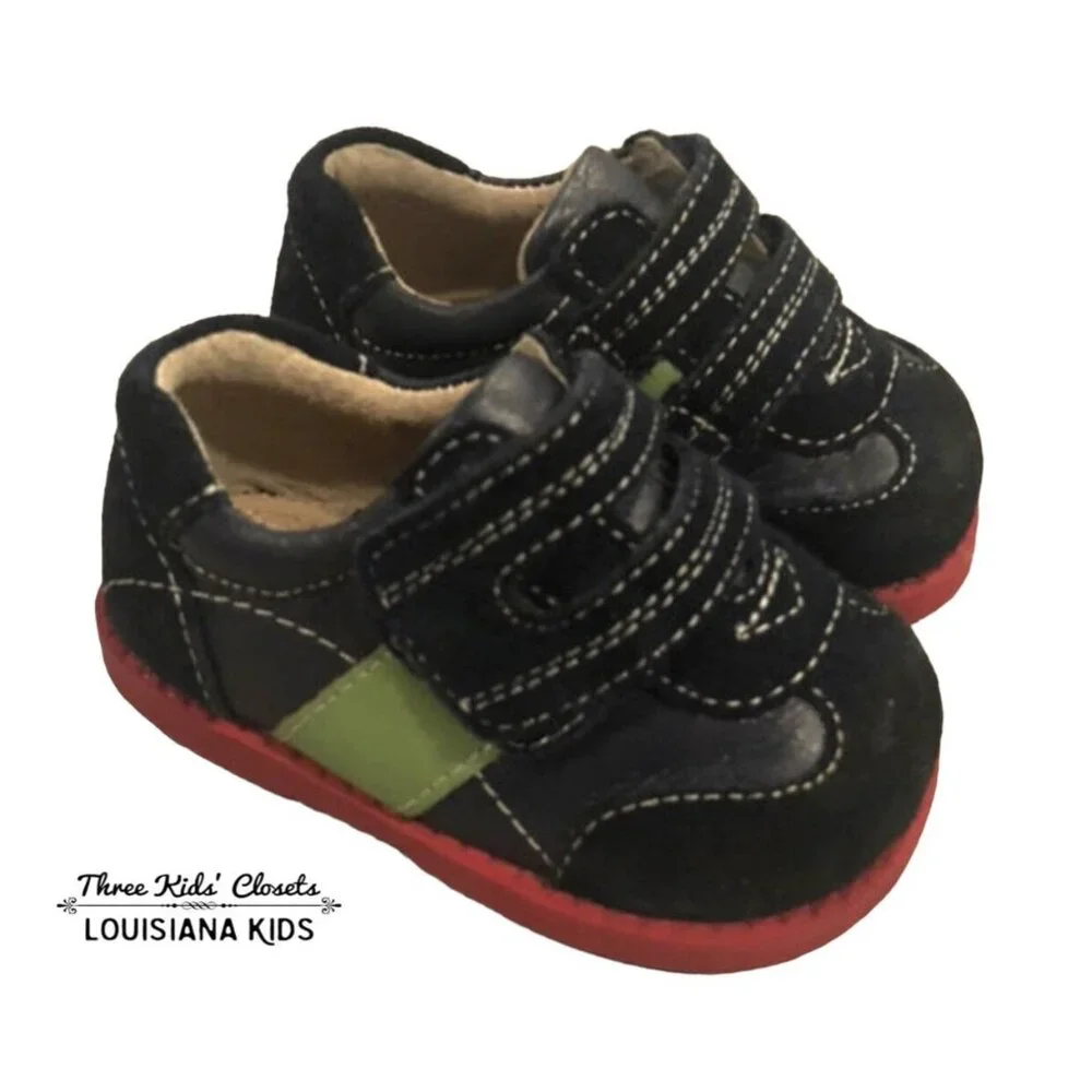 See Kai Run 4W Suede Leather Henley Trainer Shoes